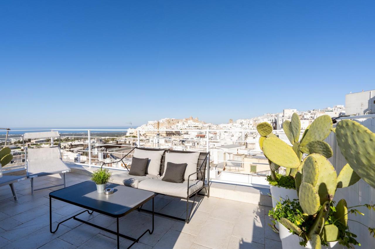 Casa Sunset. Amazing Ostuni Views. 2 Terraces. Villa Bagian luar foto