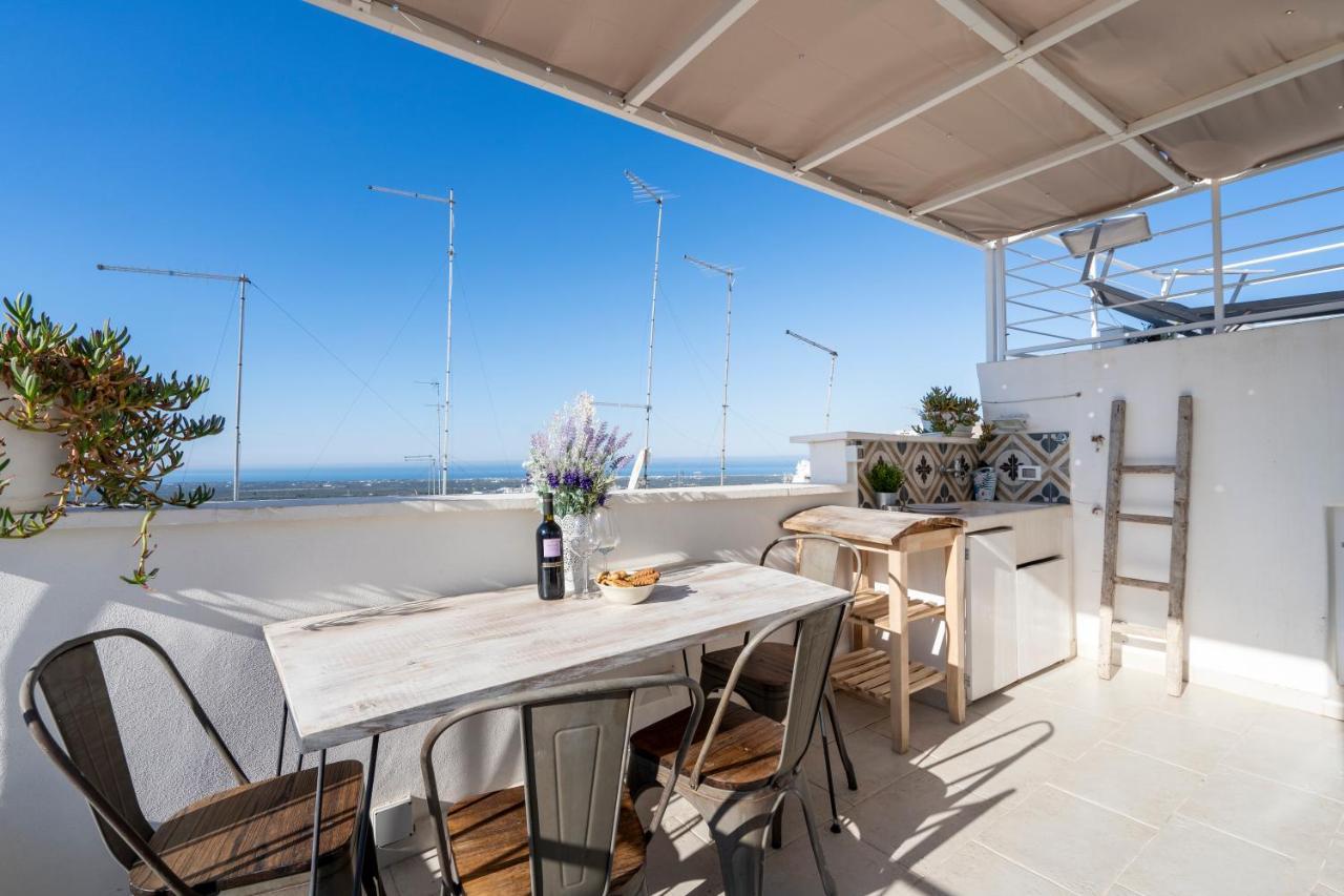 Casa Sunset. Amazing Ostuni Views. 2 Terraces. Villa Bagian luar foto