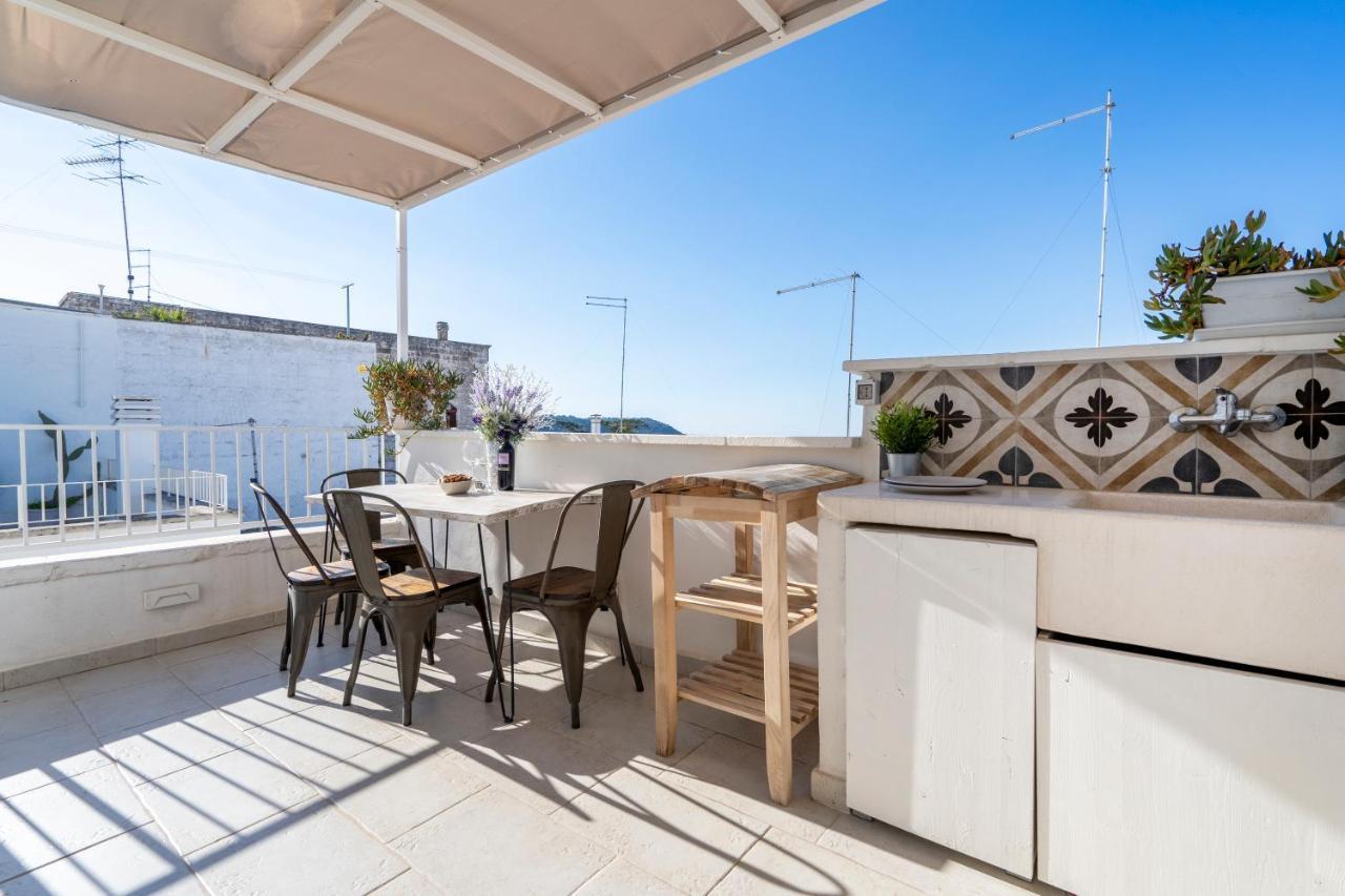 Casa Sunset. Amazing Ostuni Views. 2 Terraces. Villa Bagian luar foto
